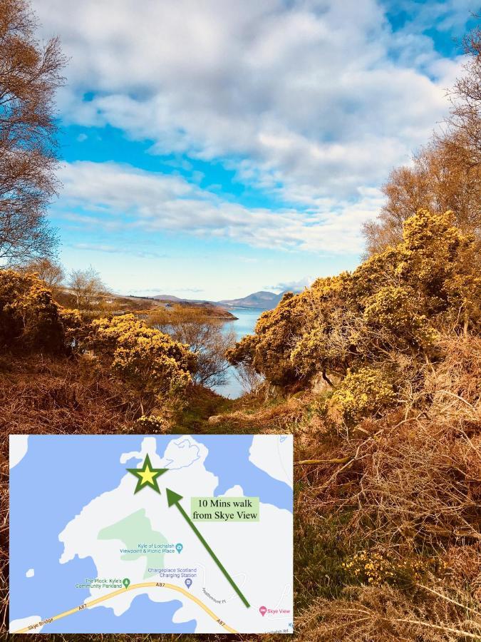 ホテル Skye View-Skye Bridge House カイル・オブ・ロカルシュ エクステリア 写真