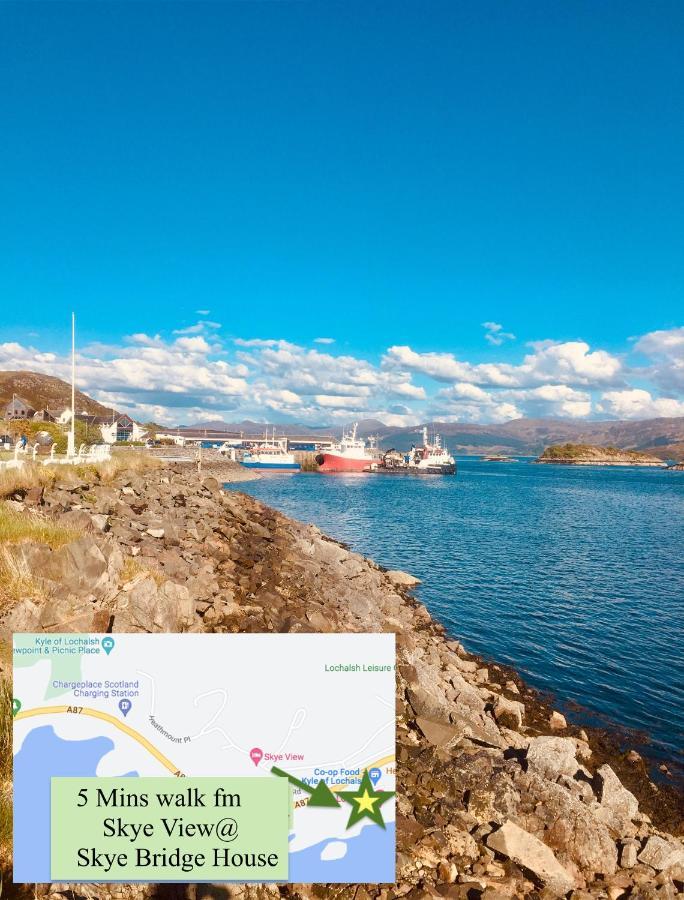 ホテル Skye View-Skye Bridge House カイル・オブ・ロカルシュ エクステリア 写真