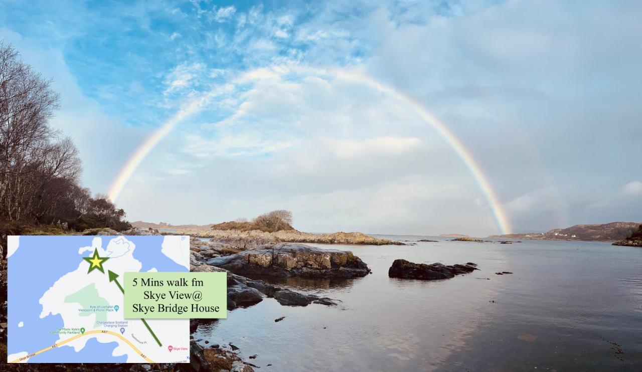 ホテル Skye View-Skye Bridge House カイル・オブ・ロカルシュ エクステリア 写真